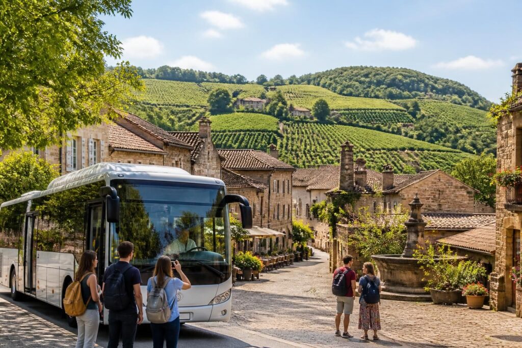explorez les charmants villages du beaujolais facilement accessibles en transports en commun. profitez d'une escapade authentique sans voiture, entre vignobles et paysages pittoresques.