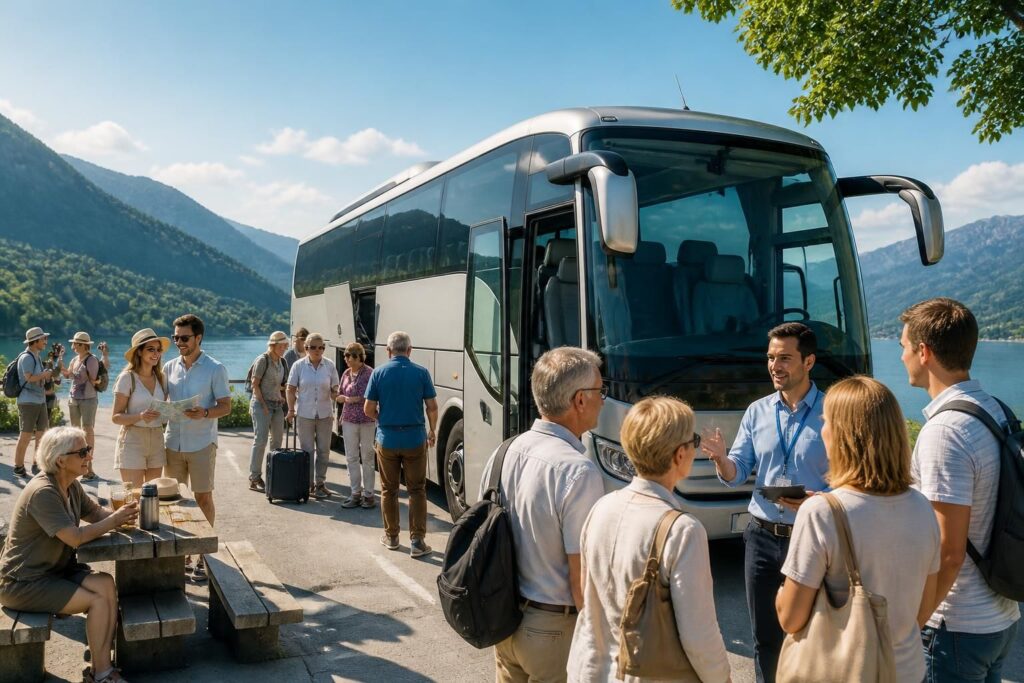 découvrez tout sur les voyages organisés en autocar : déroulement, avantages et le public concerné pour profiter au mieux de cette formule de voyage pratique et conviviale.