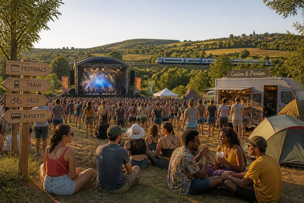 découvrez le calendrier complet des festivals d'été en france et profitez des meilleurs bons plans transport pour organiser vos déplacements facilement et à petit prix.