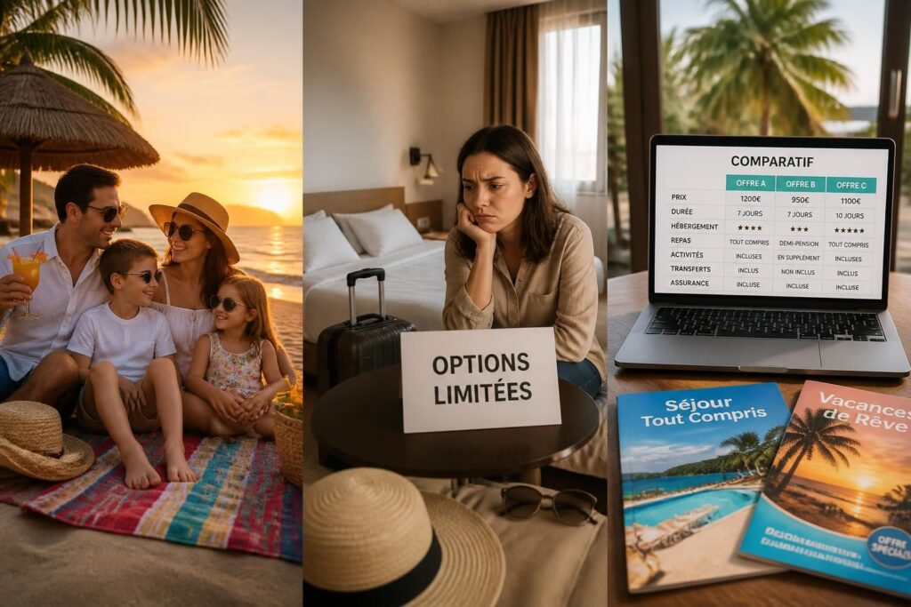 découvrez les avantages et les limites des séjours tout compris, avec un comparatif complet pour vous aider à choisir la meilleure option pour vos vacances.
