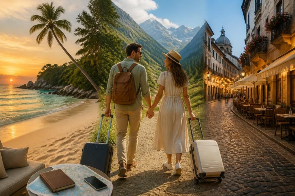 découvrez nos conseils pour organiser votre voyage de noces : choix des destinations, gestion du budget et astuces pour un séjour inoubliable.
