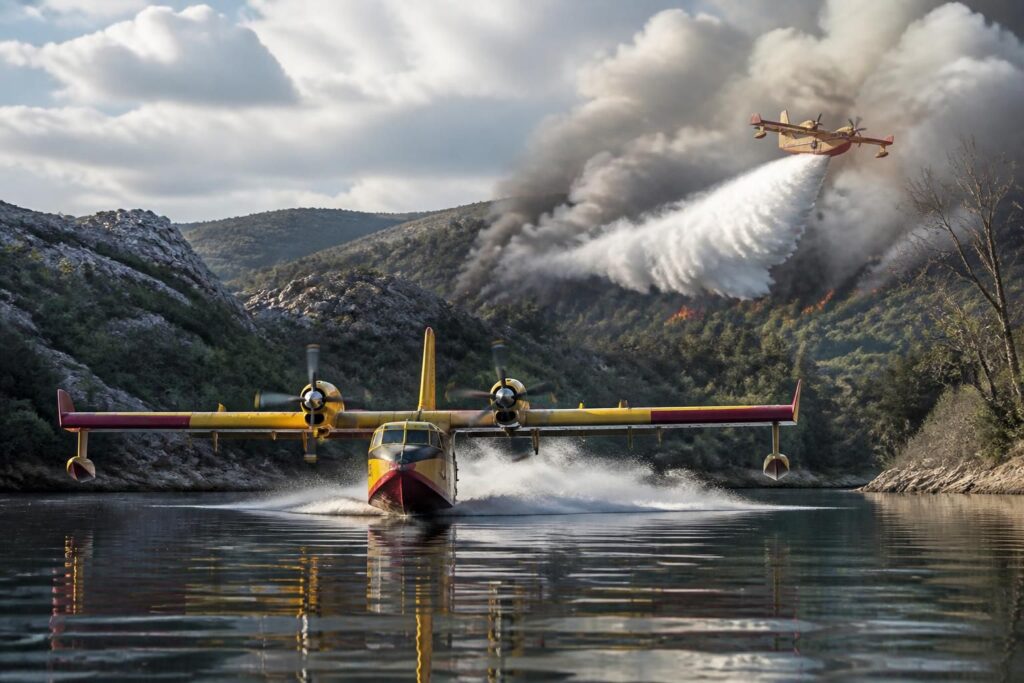 découvrez les avions bombardiers d'eau en france, leurs modèles, capacités et missions essentielles pour la lutte contre les incendies.